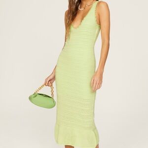 Amanda Uprichard Midi Knit Dress